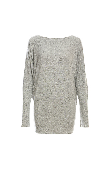 Stella Brushed Long Sleeve Dolman Top Slide 1