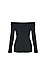 Grace Fitted Off Shoulder Top Thumb 2