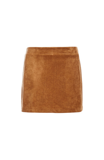 Camila Faux Suede Skort Slide 1