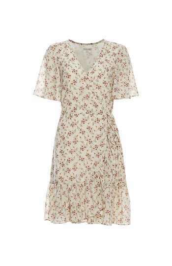 Lily Wrap Floral Dress Slide 1