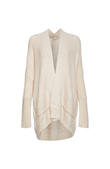 Dropped Shoulder Two-Pocket Cardigan Slide 1