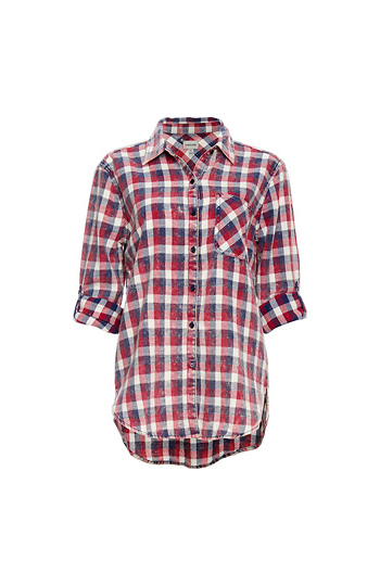 Button Up Plaid Shirt Slide 1
