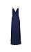 Sleeveless Faux Wrap Maxi Dress Thumb 1