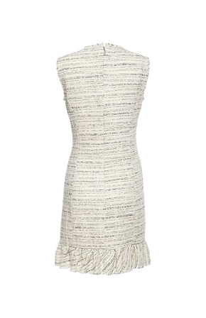 Rebecca taylor deals sleeveless tweed dress