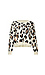 Leopard Print Crew Neck Sweater Thumb 1