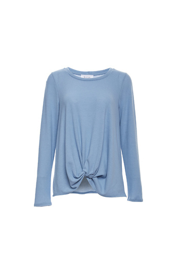 Savannah Front Knot Lightweight Jersey Knit Slide 1