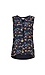 Sleeveless Printed Front Contrast Jersey Top Thumb 1