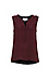 Sleeveless Printed Top with Contrast Back Thumb 1