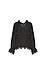 Neck Tie Long Sleeve Top Thumb 1