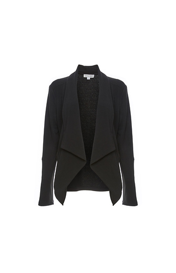 Bradley Draped Front Moto Jacket Slide 1