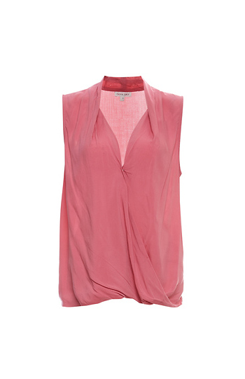 Claire Sleeveless Front Crisscross Top Slide 1