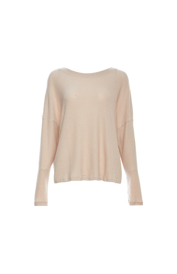 Back Knot Long Sleeve Top Slide 1