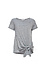 Front Tie Short Sleeve Top Thumb 1