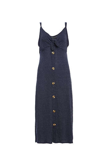 Button Up Sleeveless Midi Dress Slide 1