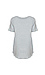 Front Knot Short Sleeve Knit Top Thumb 2