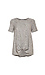 Front Knot Short Sleeve Knit Top Thumb 1