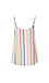 Candy Striped V-Neck Tank Thumb 2