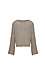 Crew Neck Flared Sleeves Lightweight Sweater Thumb 2