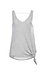 Front Knot V-Neck Tank Thumb 1