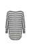 3/4 Striped Dolman Sleeve Knit Top Thumb 2