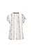 V-Neck Short Sleeve Printed Top Thumb 2