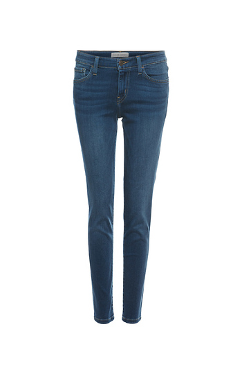 Mid Rise Ankle Denim Slide 1