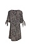 Leopard Print Tie Sleeves Dress Thumb 2
