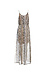 Sleeveless Snake Print Maxi Dress Thumb 2