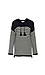 Velvet by Graham & Spencer Cotton Cashmere Striped Hoodie Thumb 1