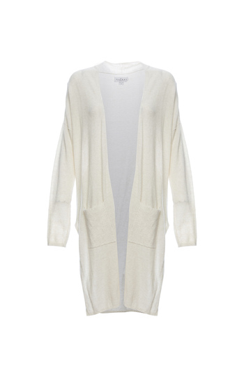 Velvet by Graham & Spencer Lux Cotton Cardigan Slide 1