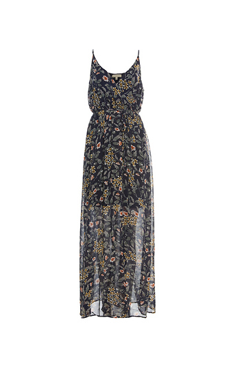 Sleeveless Floral Maxi Dress Slide 1