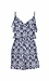 Printed Sleeveless Romper Thumb 1