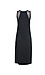 Sleeveless Striped Dress with Mesh Detail Thumb 2