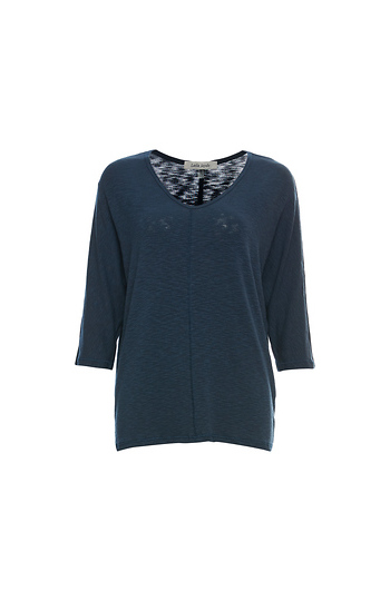 Seaming Detail Dolman Sleeve Knit Top Slide 1