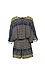 V-Neck Printed Romper Thumb 2
