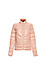 Quilted High Neck Zip Up Light Down Jacket Thumb 1