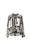 Long Sleeve Scarf Print Shirt Thumb 1