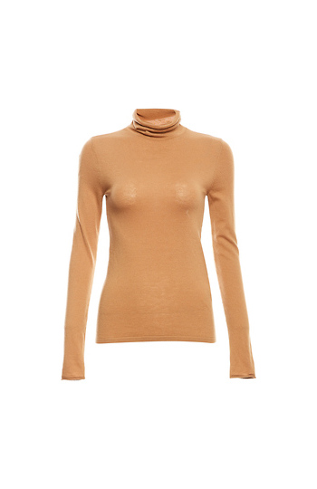 Long Sleeve High Neck Knit Slide 1