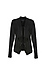 Liverpool Draped Perforated Suede Jacket Thumb 1