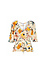 BCBGeneration Corset Front Short Sleeve Woven Top Thumb 1
