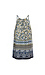 Neck Tie Sleeveless Printed Top Thumb 2
