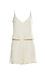 V-Neck Sleeveless Crochet Romper Thumb 1