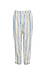 Striped Drawstring Gauze Pants Thumb 1