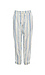 Striped Drawstring Gauze Pants Thumb 1