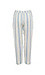Striped Drawstring Gauze Pants Thumb 2