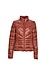 Quilted High Neck Zip Up Light Down Jacket Thumb 1