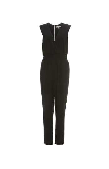 WAYF Fallon Smocked Jumpsuit Slide 1