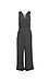 Geo Print Cropped Surplice Sleeveless Jumpsuit Thumb 1
