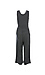 Geo Print Cropped Surplice Sleeveless Jumpsuit Thumb 2