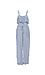 Scoop Neck Striped Jumpsuit Thumb 1